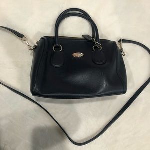 Coach - Navy Leather Mini Bennet Satchel Crossbody
Handbag